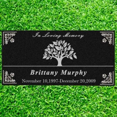 In Loving Memory Personalized Granite Memorial Stone Sympathy Remembrance Gift Dad Mom Child Memory - Life Tree